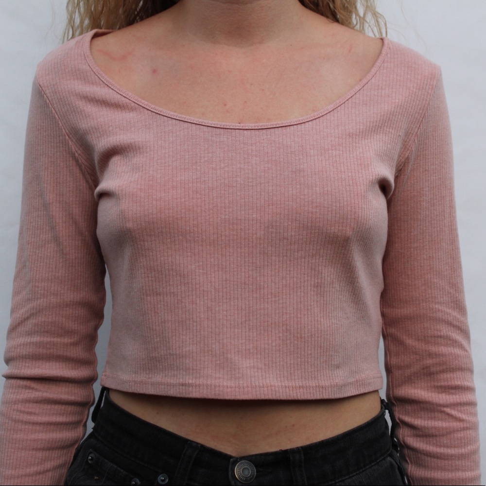 H&M low cut crop top
